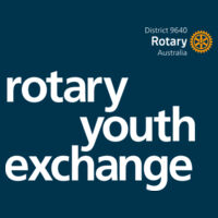 Men's Crew Neck Sweatshirt with Rotary Youth Exchange logo Design