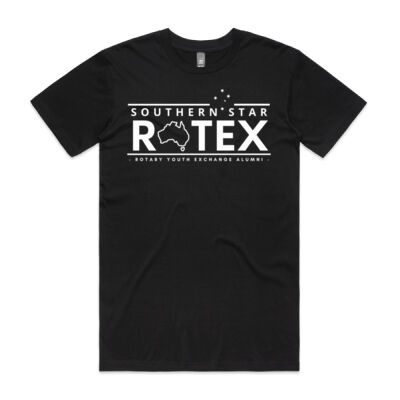 Men's Southern Star ROTEX staple tee - black Thumbnail