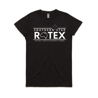 Women's Maple Tee with white Southern Star ROTEX logo Thumbnail