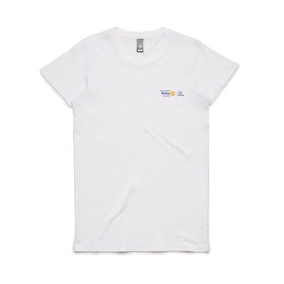 Women's Maple Tee with D9640 Logo on front and icon on back Thumbnail