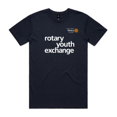 Men's AS COLOUR Staple Tee with Rotary Youth Exchange logo Thumbnail