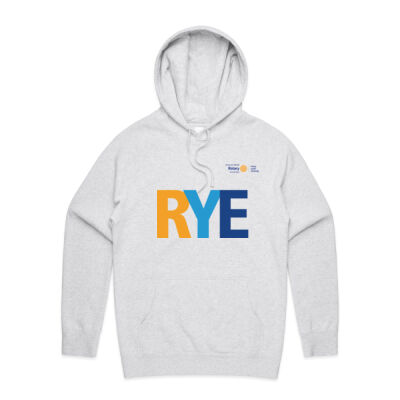 Men's Supply Hoodie with colour RYE logo on front and D9640 icon on back Thumbnail