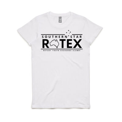 Women's Maple Tee with black Southern Star ROTEX logo Thumbnail